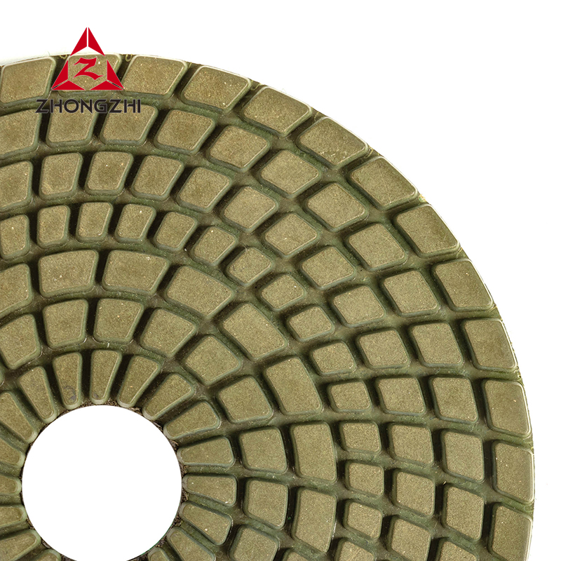 Sanding Disc Fleksibel Grinding Disc Resin Bond Dry Diamond Polishing Pad untuk Batu Marmer Granit Kuarsa